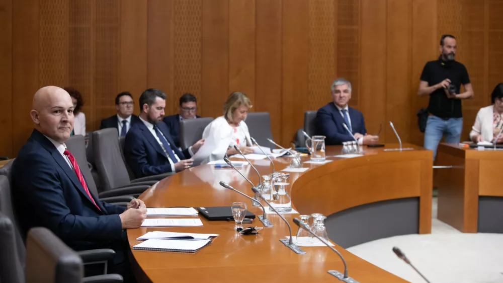 Borut Rončevič1.6.2026 - predstavitev kandidata za ministra za izobraževanje, znanost in mladino Boruta Rončevića pred pristojnim odborom DZFoto: Luka Cjuha