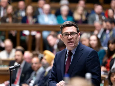 Britain's Prime Minister Andy Burnham speaks during Prime Minister's Questions at the House of Commons in London, Britain, September 9, 2026. &copy; House of Commons/Handout via REUTERS THIS IMAGE HAS BEEN SUPPLIED BY A THIRD PARTY. MANDATORY CREDIT. IMAGE MUST NOT BE ALTERED.