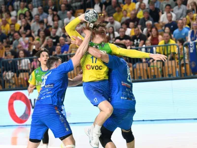 rokomet, alju&scaron; anžič, celje pivovarna la&scaron;ko, ohrid, evropski pokal, polfinale