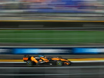 Formula One F1 - Spanish Grand Prix - Madring, Madrid, Spain - September 11, 2026 McLaren's Oscar Piastri in action during practice 2 REUTERS/Albert Gea