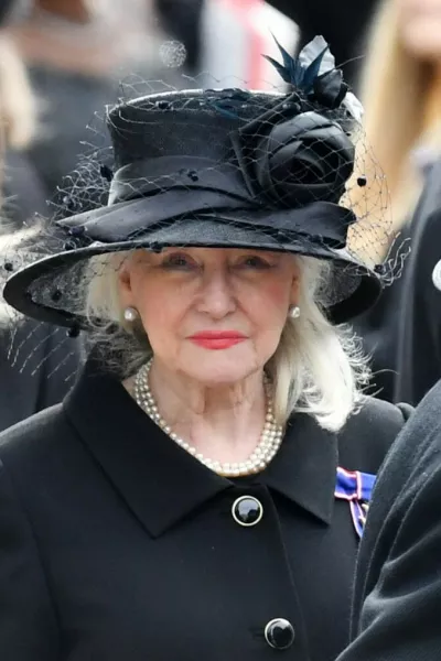 Angela Kelly At the State Funeral of Her Late Majesty Queen Elizabeth IIThe State Funeral of Her Majesty The Queen, Service, Westminster Abbey, London, UK - 19 Sep 2022,Image: 724241467, License: Rights-managed, Restrictions:, Model Release: no 