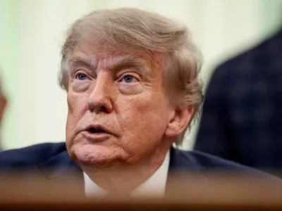 FILE PHOTO: U.S. President Donald Trump speaks during an event to sign executive orders related to beef, in the Oval Office of the White House, in Washington, D.C., U.S., September 4, 2026. REUTERS/Evelyn Hockstein/File Photo
