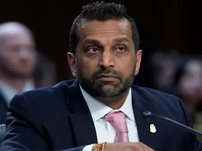 FBI Director Kash Patel testifies during the Senate Judiciary hearing on Oversight of the Federal Bureau of Investigation, Tuesday, Sept. 15, 2026 in Washington. (AP Photo/Manuel Balce Ceneta)