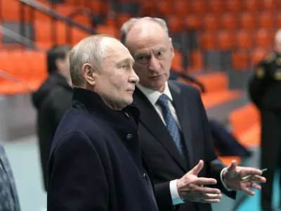 Vladimir Putin in Nikolaj Patru&scaron;ev
