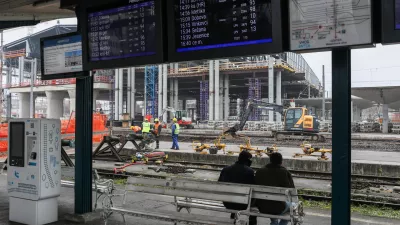 - Gradbena dela na starih tirih in peronih.- Železni&scaron;ka postaja Ljubljana.-14.12.2025. - Prenova Železni&scaron;ke postaje Ljubljana.//FOTO: Bojan Velikonja / Foto: Bojan Velikonja