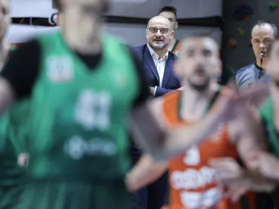 Zvezdan Mitrović- 20.02.2026 - ko&scaron;arka - finale pokala Slovenije za Mo&scaron;ke - Cedevita Olimpija je zmagovalec pokala Spar//FOTO: Jaka Gasar