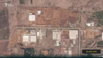 Putin is massively expanding Alabuga Special Economic Zone in Tatarstan — now effectively a giant drone city, especially for manufacturing his weapon of choice against Ukraine - the Shahed, originally made in Iran.,Image: 1098078965, License: Rights-managed, Restrictions: ***HANDOUT image or SOCIAL MEDIA IMAGE or FILMSTILL for EDITORIAL USE ONLY! * Please note: Fees charged by Profimedia are for the Profimedia's services only, and do not, nor are they intended to, convey to the user any ownership of Copyright or License in the material. Profimedia does not claim any ownership including but not limited to Copyright or License in the attached material. By publishing this material you (the user) expressly agree to indemnify and to hold Profimedia and its directors, shareholders and employees harmless from any loss, claims, damages, demands, expenses (including legal fees), or any causes of action or allegation against Profimedia arising out of or connected in any way with publication of the material. Profimedia does not claim any copyright or license in the attached materials. Any downloading fees charged by Profimedia are for Profimedia's services only. * Handling Fee Only ***, Model Release: no 