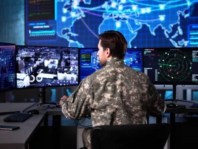Frontline Operations Commander: Monitoring And Directing Military Drone Missions.