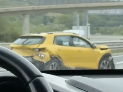 Prometna nesreča na koprski avtocesti.
