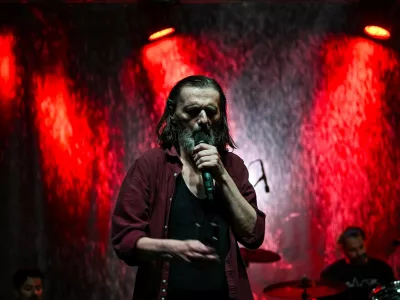 11.10.2025., Zagreb - Goran Bare i Majke odrzali koncert u Bocarskom domu Photo: Josip Regovic/PIXSELL