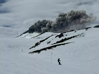 alpsko smučanje, Slovenija, Čile, vulkan
