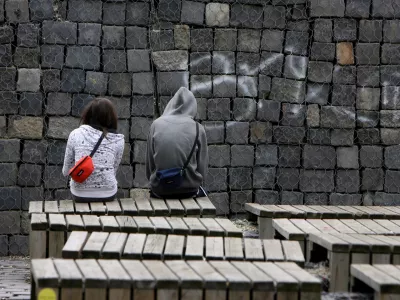 - MADŽARSKA 2010 - Budimpe&scaron;ta - ilustrativna fotografija - osamljenost   ///FOTO: Tomaž Skale