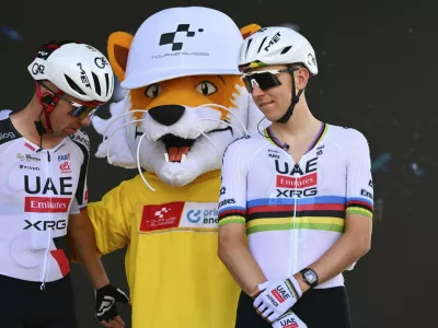  Novak Domen, Pogacar Tadej, UAE Team Emirates