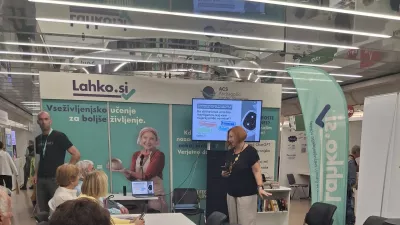 Starej&scaron;i na izobraževanju na umetno inteligenco / Foto: Meta Černoga