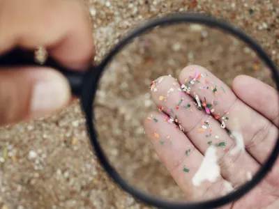 Mikroplastiko tudi zaužijemo. / Foto: Istock