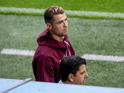 Soccer Football - UEFA Nations League - Group A4 - Portugal Training - Eleda Stadium, Malmo, Sweden - September 29, 2026 Portugal's Cristiano Ronaldo during training Johan Nilsson/TT News Agency via REUTERS   ATTENTION EDITORS - THIS IMAGE WAS PROVIDED BY A THIRD PARTY. SWEDEN OUT. NO COMMERCIAL OR EDITORIAL SALES IN SWEDEN.