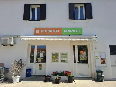 15.8.2025 Studenac market - trgovina Hrva&scaron;kaFoto: Luka Cjuha
