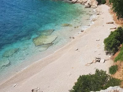 plaža, hrva&scaron;ka, morje