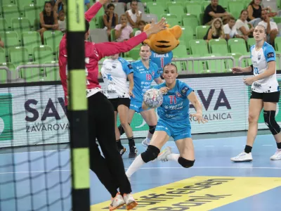 5.9.2026 - Rokomet ženske tekma Krim OTP Group Mercator - CSM Bukare&scaron;ta v prvem krogu evropske lige prvakinjFoto: Luka Cjuha