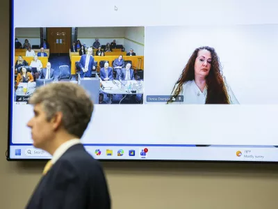 Christa Pike med zasli&scaron;anjem na daljavo avgusta letos. / Foto: Profimedia