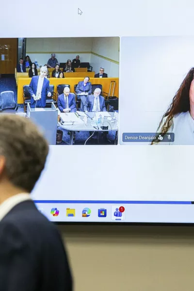 Christa Pike med zasli&scaron;anjem na daljavo avgusta letos. / Foto: Profimedia