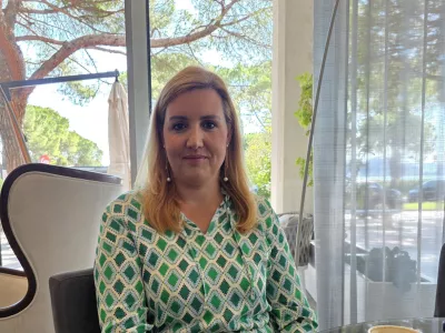 Bernarda &Scaron;krabar Damnjanović, slovenska detektivka, direktorica in soustanoviteljica družbe Detektivsko varnostna agencija / Foto: Katja Gle&scaron;čič 