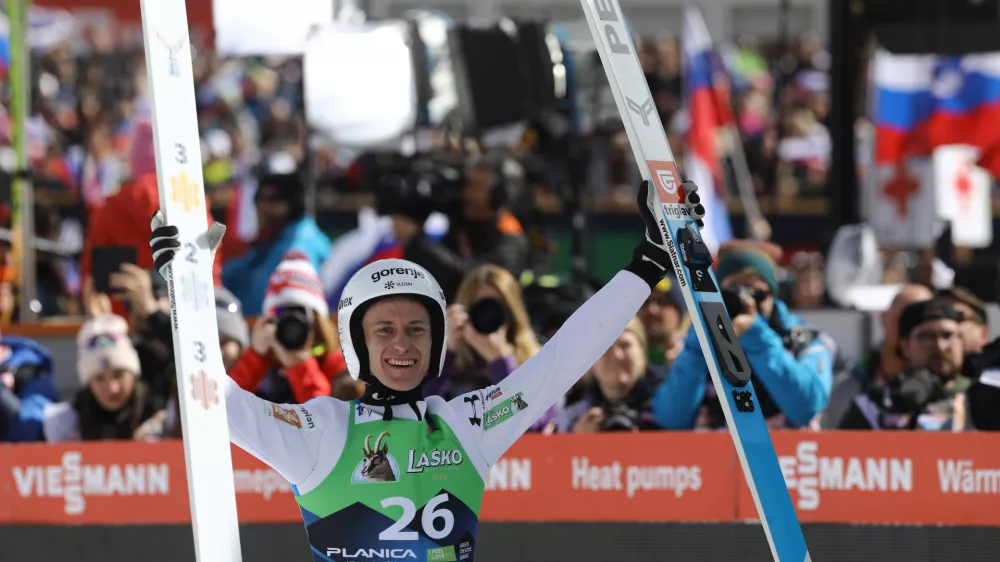 Peter Prevc24.03.2024 - finale svetovnega pokala v poletih Planica 2024 - nedeljaFOTO: LUka Cjuha / Foto: Luka Cjuha