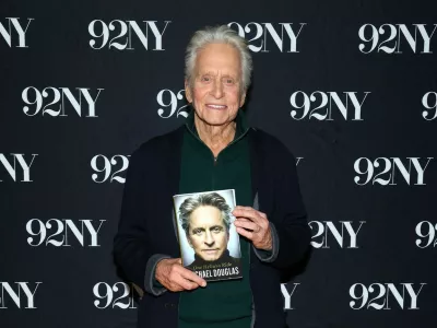 NEW YORK, NEW YORK - OCTOBER 06: Michael Douglas poses for a photo during Michael Douglas In Conversation: One Helluva Ride at 92NY on October 06, 2026 in New York City. Mike Coppola,Image: 1141092650, License: Rights-managed, Restrictions:, Model Release: no 