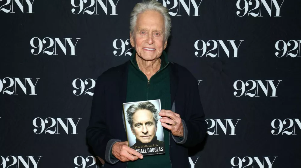 NEW YORK, NEW YORK - OCTOBER 06: Michael Douglas poses for a photo during Michael Douglas In Conversation: One Helluva Ride at 92NY on October 06, 2026 in New York City. Mike Coppola,Image: 1141092650, License: Rights-managed, Restrictions:, Model Release: no 