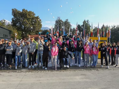 07.10.2026 - Junaki Zime - predstavitev sezone - smučarji - skakalci -biatlonFoto: Luka Cjuha