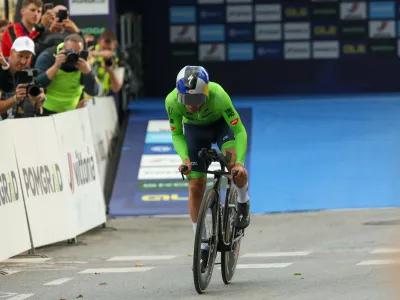 07.10.2026.  Primož Roglič. Člani Evropsko prvenstvo v kolesarstvu Slovenijaz 2026. &Scaron;enčur. 