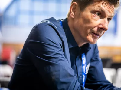 Sencur.Intervju s predsednikom Kolesarske zveze Slovenije Andrazem Vehovarjem.