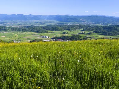 Panoramski pogled na Ljubljansko barje. 