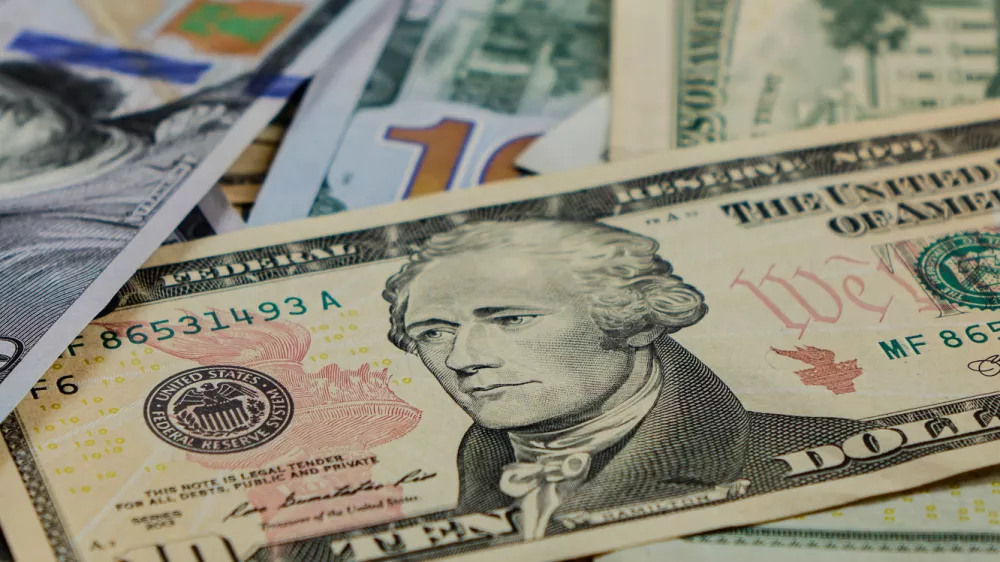 dolar, alexander hamilton, ustanovitev ZDA, bankovci, denar