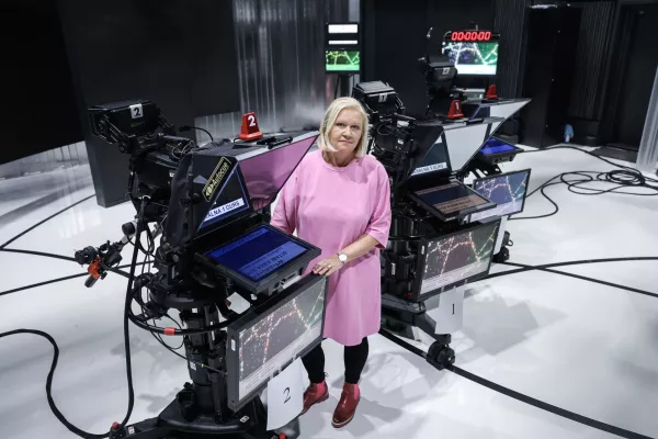 - 13.05.2025 - generalna direktorica RTV Natalija Gor&scaron;ak//FOTO: Jaka GasarOPOMBA: ZA OBJEKTIV - INTERVJU