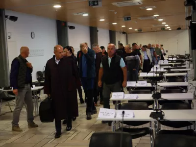 21.09.2026 -sodi&scaron;če - obtoženi ponarejanja tehničnih pregledov, tehnični pregledFoto: Tomaž Skale