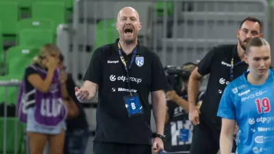 Rasmus Poulsen je novi trener Krima5.9.2026 - Rokomet ženske tekma Krim OTP Group Mercator - CSM Bukarešta v prvem krogu evropske lige prvakinjFoto: Luka Cjuha