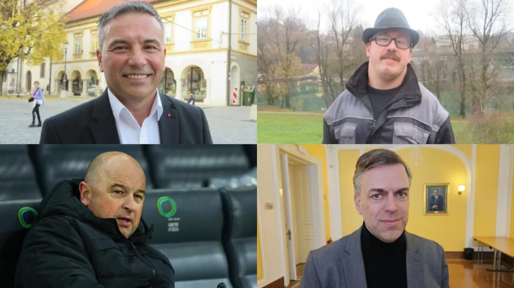 Novo mesto kandidati kolaž