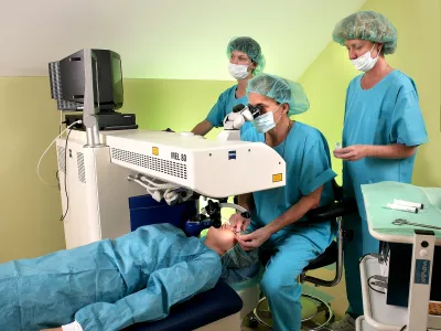 oftalmolog, laserska operacija, oči, dioptrija, Irman / Foto: Arhiv Očesnega Centra Irman
