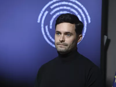 Luka Gor&scaron;ek9.10.2026 - novinarska konferenca opozicijskih strank ob vložitvi predlogov za posvetovalne referendume. referendum opozicijaFoto: Luka Cjuha