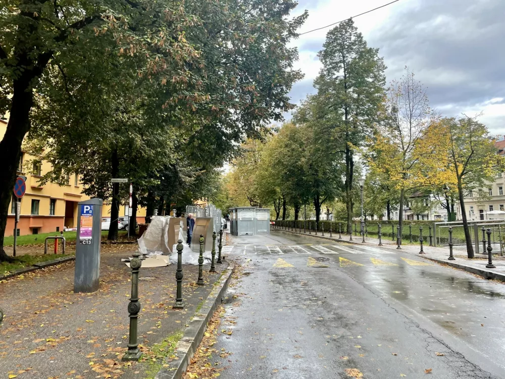 Ljubljana, podzemni zbiralniki, odpadki, smeti, Voka Snaga, Poljanski nasip