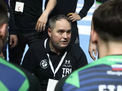 Celje Pivovarna La&scaron;ko in Trimo Trebnje18.4.2026 - finalna tekma slovenskega pokala za mo&scaron;ke v rokometu - rokometFoto: Luka Cjuha / Foto: Luka Cjuha