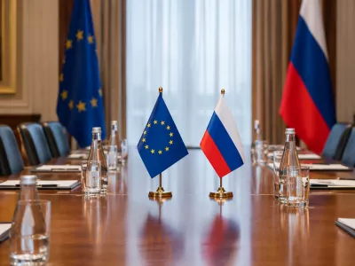 Rusija, Evropska unija, pogajanja, mirovni načrt, premirje, vojna v UkrajiniFoto: UI/Jan Konečnik