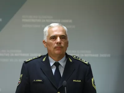 Direktor policije Danijel Lorbek 5.6.2026 - Vr&scaron;ilec dolžnosti generalnega direktorja policije Danijel Lorbek bo danes, 5. junija 2026,Foto: Luka Cjuha