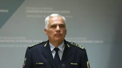 Direktor policije Danijel Lorbek 5.6.2026 - Vr&scaron;ilec dolžnosti generalnega direktorja policije Danijel Lorbek bo danes, 5. junija 2026,Foto: Luka Cjuha