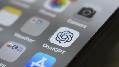 Chat GPT app icon is seen on a smartphone screen, Monday, Aug. 4, 2025, in Chicago. (AP Photo/Kiichiro Sato)