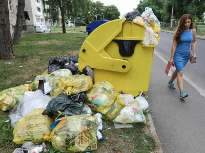 V zahodnem delu Zagreba je tole običajen prizor.