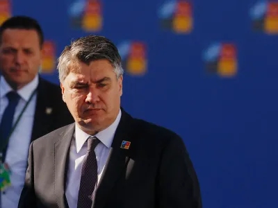 Croatia's President Zoran Milanovic attends a NATO summit in Madrid, Spain June 30, 2022. REUTERS/Susana Vera