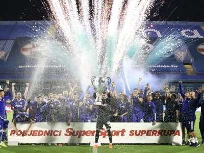 09.07.2022., Stadion u Maksimiru, Zagreb - Utakmica Superkupa izmedju GNK Dinamo i HNK Hajduk. Photo: Sanjin Strukic/PIXSELL