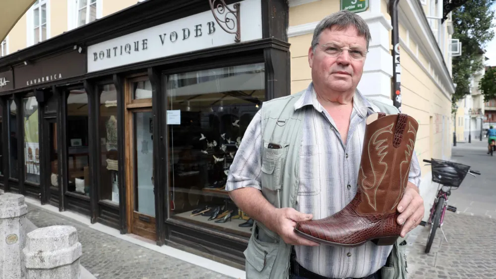 12.07.2022- Vladimir VodebČevlarstvo Vodeb, Jurčičev trg 3Foto: Tomaž Skale